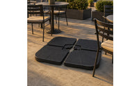 Square Umbrella Base   Water-Fillable Umbrella Base Round Corner Outdoor Equipment