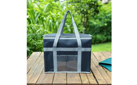Insulated Lunch Bag Thermal Lunch Bag with Transparent Pocket Bags Soft-Sided Totes Zippered for Adults, Work, Picnic