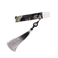 Keyboard Decorative Strap Traditional Pattern Keyboard Tassel Pendant Curved Fit Design Computer Accessory for Gaming Enthusiasts, Office