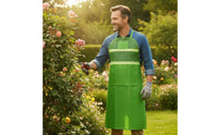 Garden Apron with Pockets Waterproof Mowing Apron Breathable for Gardeners, Yard Work