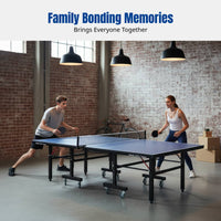 Folding Table Tennis Table, Indoor Outdoor Regulation Table, Mobile Game Table, Family Fun