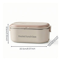 Portable Heated Lunch Box Electric-Powered Electric Lunch Box Removable Food Warmer Sturdy for Students