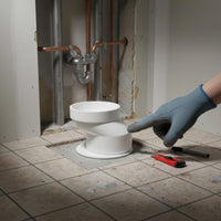 PVC Toilet Shifter Anti-Clogging Offset Toilet Drain Connector Smooth Inner Wall Plumbing Fitting for Washroom