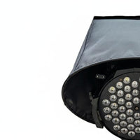 Long-Lasting Waterproof PAR Light Cover Efficient Drainage Waterproof Par Cover Simple Setup Outdoor Stage Light Rain Guard High Temperature Resistant for Concerts, Events