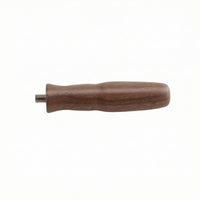 Ergonomic Design Wooden Portafilter Handle Polished Finish Appliance Part for Baristas