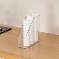 Quadruple-function Film Dispenser Space Saving Household Storage Easy to Install for Pantry