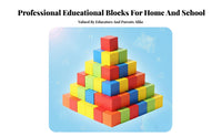 Spatial Awareness Development Geometric Learning Blocks Logical Thinking Skills Wooden Cube Blocks Unrestricted-Ended Play for Homeschool