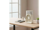 Humidifying & Cooling USB Desktop Air Cooler Cools & Humidifies Desktop Air Cooler Compact Design for Office Workers, Students, Dorm Room