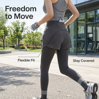 Running Shorts for Women with High Waist Control and Back Pocket, Gym with Inner Layer for Workout, Athletic UK