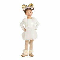 Kids Sheep Costume Complete Set Young Child Lamb Outfit Soft and Comfortable Furry Sheep Suit for Young Children, School Play, Photo Photography
