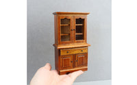 Dollhouse Cabinet Wooden Miniature Cupboard Realistic for Collectors, Hobbyists