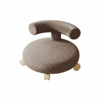 Quiet Casters Low support Task Stool 360-Degree pivot casters Household Furniture Modern Design wheeled Seat for Homemakers, Beauticians, Playroom, Floor Cleaning, Salon, Repair Work