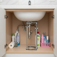 Easy Installation Undermount Sink Support Frame Heavy Duty Adjustable Sink Support Bracket for Kitchen, Bathroom