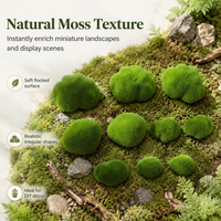 decorative moss rocks