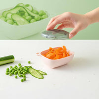 Potato Food Prep Tool with Storage Box Hanging Hole Design Vegetable Food Prep