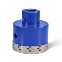Brazed Diamond Step Core Drill Bit Precision Diamond Step Drill Bit Chip-Chip-Less Hole Opener with M10 Thread Heavy-Duty for Installers