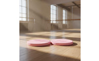 2 Pieces Turnout Training Boards Professional Turnout Disks Turning Board Sturdy Rotation Disc Portable for Dancers