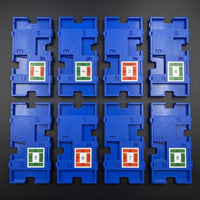 8 Pieces Duplicate Boards Bridge Kit Non Slip Bridge Board for Tabletop Gaming
