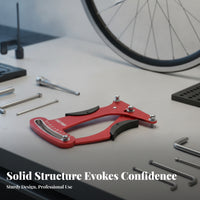 Two-Wheeler Spoke Tension Meter Two-Wheeler boarder  Truing Gauge Accurate Measurements Wheel Spoke Tension Meter Three Touch Points