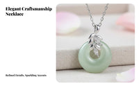 Jade Choker Nature Inspired Centerpiece Refined Look for Parties