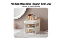 Clear Drawer single unit Minimalist stylish Transparent interchangeable Drawer Adaptable Desktop Organizer for Home Organizers, Desk, Vanity, Dorm Room