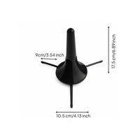 Foldable Folding Trumpet Stand Round Base Three-Leg Trumpet Stand Lightweight Music Gear Compact