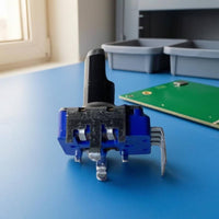 Blue Base Keyboard Rotary Potentiometer Metal Terminals 4-Pin Rotary Potentiometer