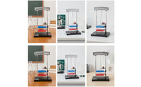 Ampere Force Demonstrator Teaching Instrument Desktop Physics Demonstrator with Pointer Open-Frame Force Demonstration Apparatus for Teachers, Students