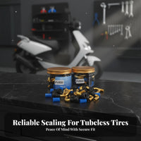 20 Pieces Tire Valve Airtight Angled Tubeless Tire Valve Rubber Base Vehicle Parts for Repair Technicians, Workshop, Garage