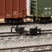 Upgrade Part HO Scale Train Coupler Easy Replacement HO Scale Train Hook Sturdy Material Model Railway Hook Screw Hole Fit for Hobby Repair