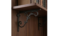 Decorative Shelf Brackets Ornate Decorative Bracket with Screws Vintage Bracket for Homeowners, Living Room, Entryway