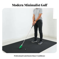 Sport Swing Instructor Builds Muscle Memory Sport Tempo Training Stick Weighted Swing Stick Auditory Feedback Portable