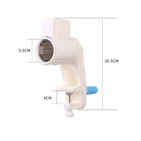 Hand Crank Nut Stainless Steel Shredding Parts Manual Nut Non Skid Base Kitchen Tool for Home