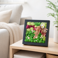 moss art frame