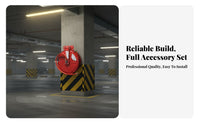 National Standard Compliant Fire Hose Reel 3C Certified Wall Mounted Fire Hose Reel All Copper Nozzle Thickened Steel Plate Base for Property Managers, Business Owners, Building Administrators, Commercial Buildings, Factories, Warehouses, Schools