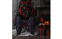 Angel Wing Costume Set Decorative Ornamental Rod Feather Angel Wing Pair Prop Set for Performance