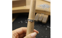 Sturdy Hardwood Band Mandrel Stick Non-Damaging Band Forming Stick Easy to Use Bracelet Shaping Mandrel Professional and Beginner Friendly for Hobbyists