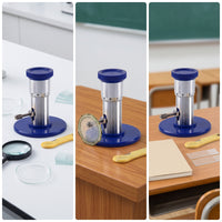 Manual Plant Microtome with Cutting Tool Accurate Handheld Biological Slicing Tool Adjustable Plant Hand Cutter Portable for Students, Teachers, Hobbyists, Biology Laboratory, Classroom, Science Projects