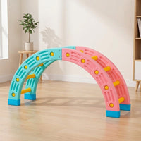 Sensory Integration Training Equipment Quarter Circle Kids Balance Beam Early Education Climbing Toy