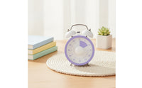 Tabletop Twin-Bell Timer Retro-Style Mechanical Timer with Bells Portable Small for Study