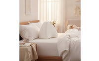 Ergonomic Contoured Leg Pillow Orthopedic Leg and Knee Pillow Washable Removable for Side Sleepers, Sleeping