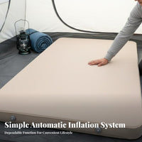 Cheese& Design Air Mat automaticInflating Sleeping self-inflating sleeping pad quick Inflation Inflatable Mattress for Campers, outdoorsingers, Hiking, outdoorsing, outdoorsdoor meal