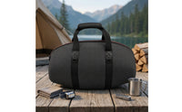Speaker Bag with Shoulder Strap Travel-Friendly Speaker Case with Accessory Pouch Adjustable for Commuters, Music Lovers