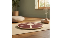 PP Bottom Round Wooden Balance Board Rounded Base Round Wobble Board High Load Capacity