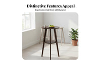 3 Pieces Nordic design Counter Height Table and Stool Set Minimalist Design Kitchen Dining Group Space-Saving Indoor Furniture Sturdy Construction for Apartment Dwellers, Homeowners, Students, Home Bar, Small Spaces, morning dining corner, Cafe