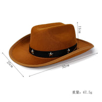 Children's Western Cowboy Hat with Star Rivets