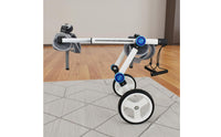 Foldable Pet Lightweight Aluminum Animal Support Cart Rehabilitation Support Dog for Pets