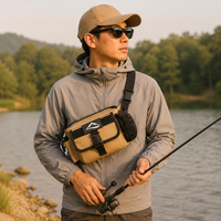 Fishing Bag, Durable, Fishing Bag, 25x15x11cm, Oxford Fabric, Water Repellent Treatment