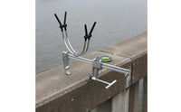 Raft Fishing Rod Bracket Portable Bridge Fishing Rod Holder Anti-Slip Design