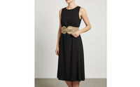 Wide Elastic Waist Belt Soft Touch Suede Waist Belt Fashion Accessory for Outfit Styling, Daily Wear